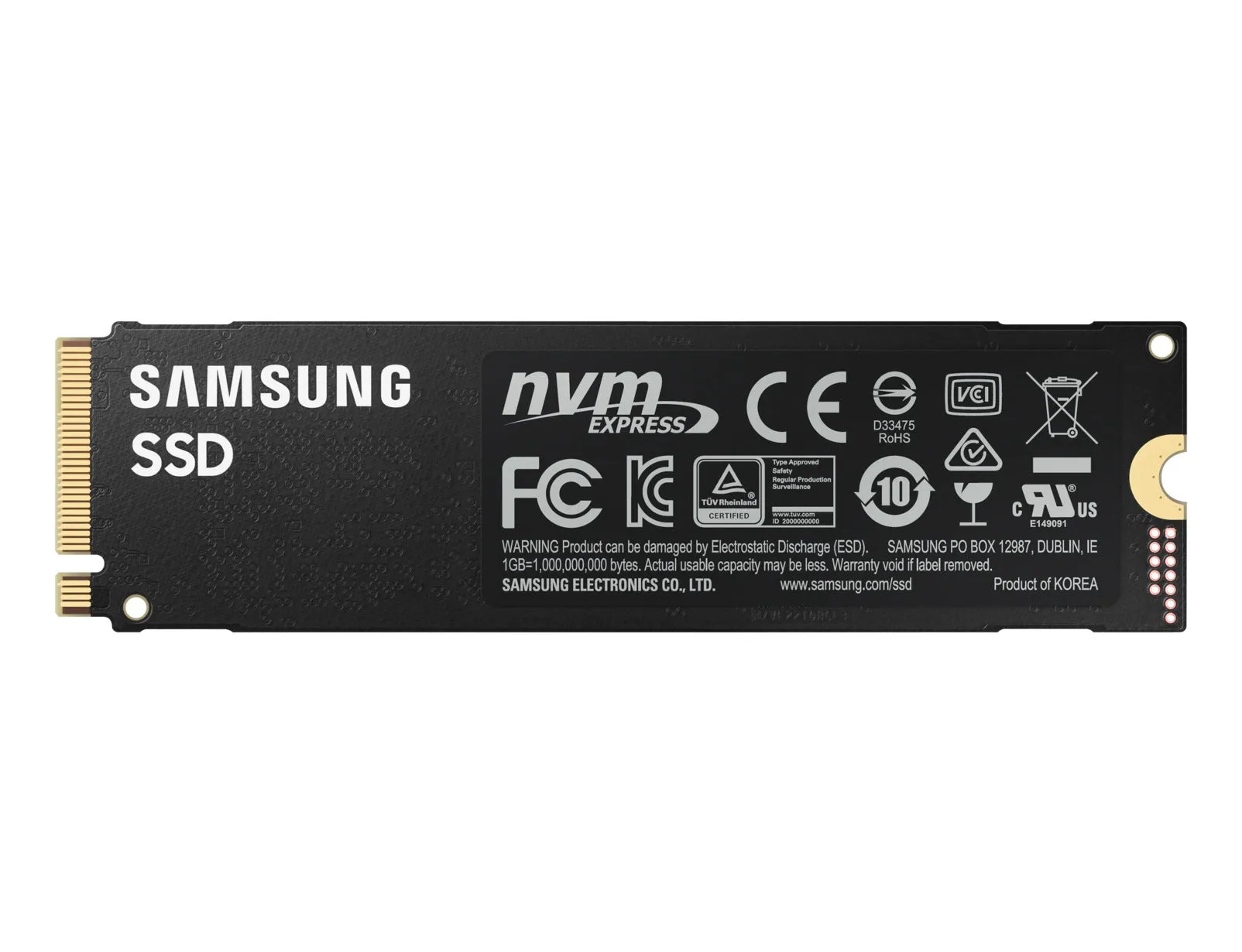 M.2 500Gb Samsung 980 Pro Nvme Pcie 4.0 X 4 Retail