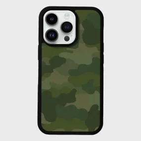 MagSafe iPhone 14 Pro Max Green Camo Case