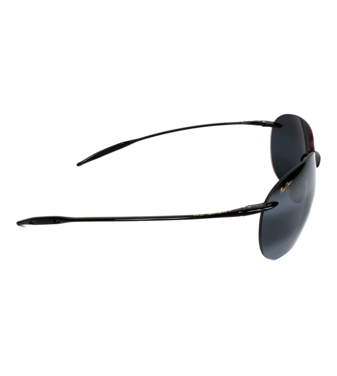 Maui Jim Unisex Grey Mirror Oval Sunglasses