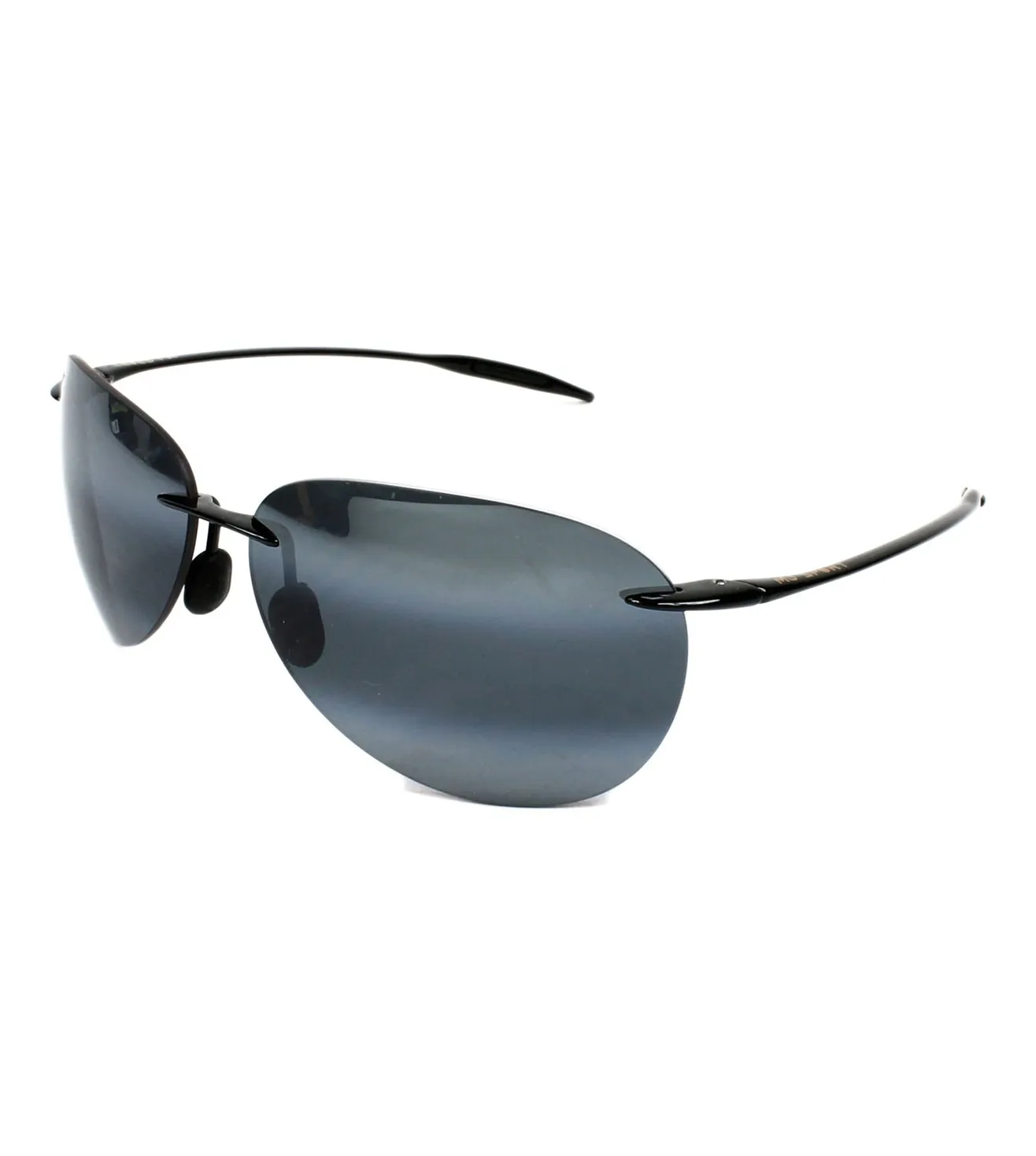 Maui Jim Unisex Grey Mirror Oval Sunglasses