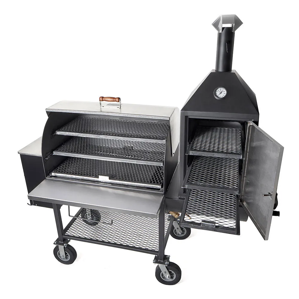 Maverick 2000 Pellet Grill w/ Upright Smoke Box