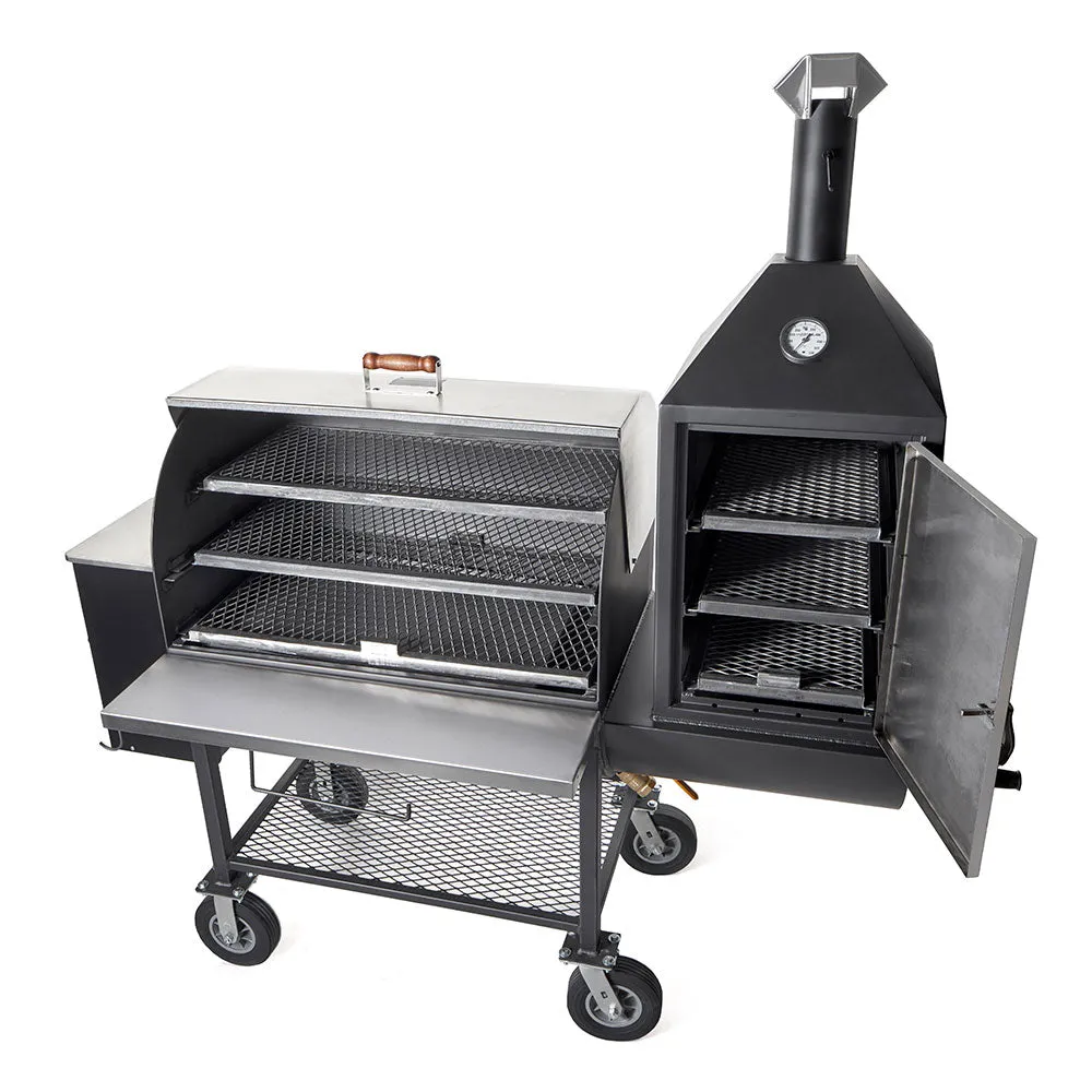 Maverick 2000 Pellet Grill w/ Upright Smoke Box