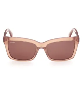 Max Mara Women's Brown Square Sunglasses