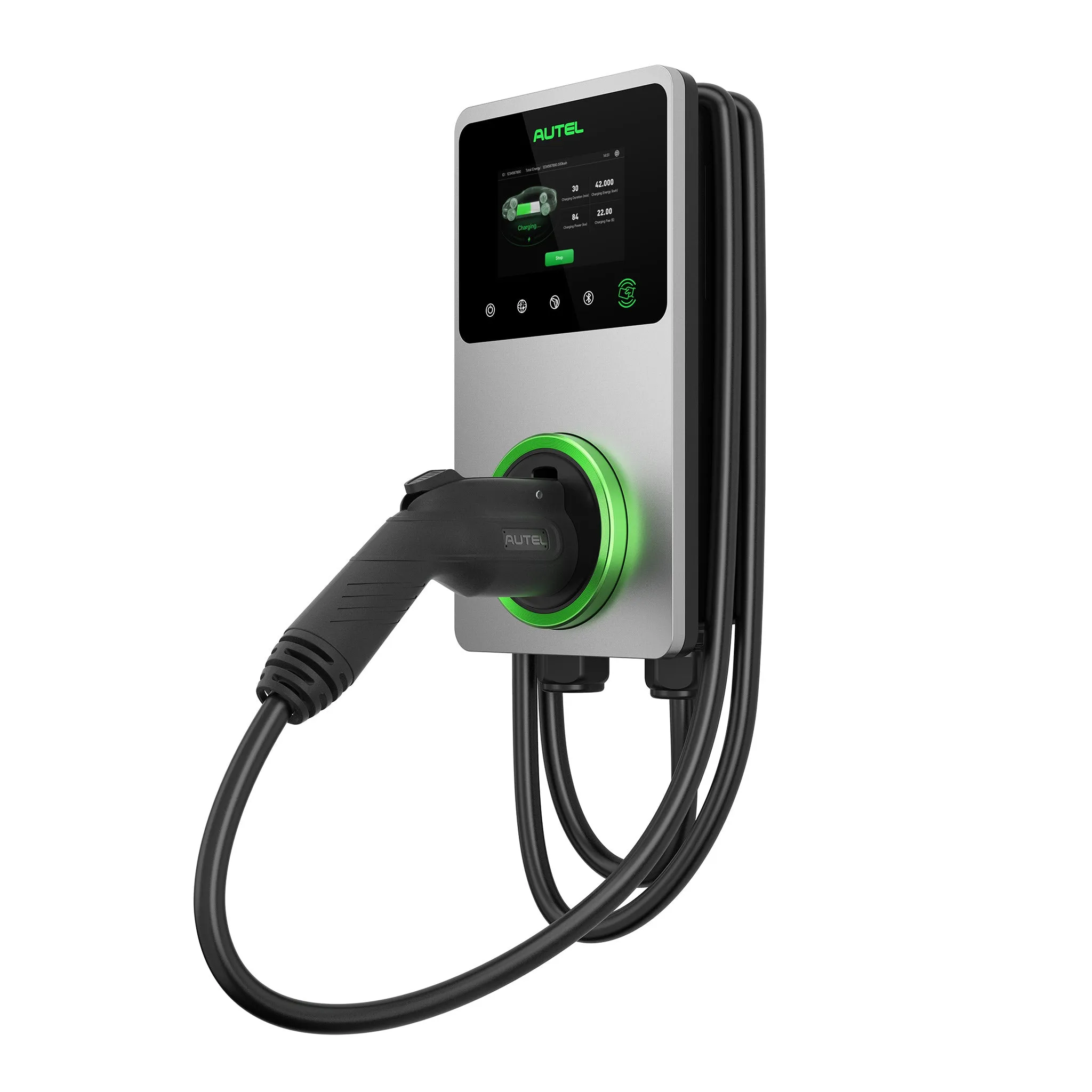 MaxiCharger AC Elite Business - EV Charger With In-Body Holster