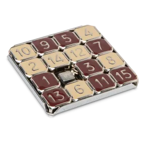 Metal Fifteen Pocket Puzzle