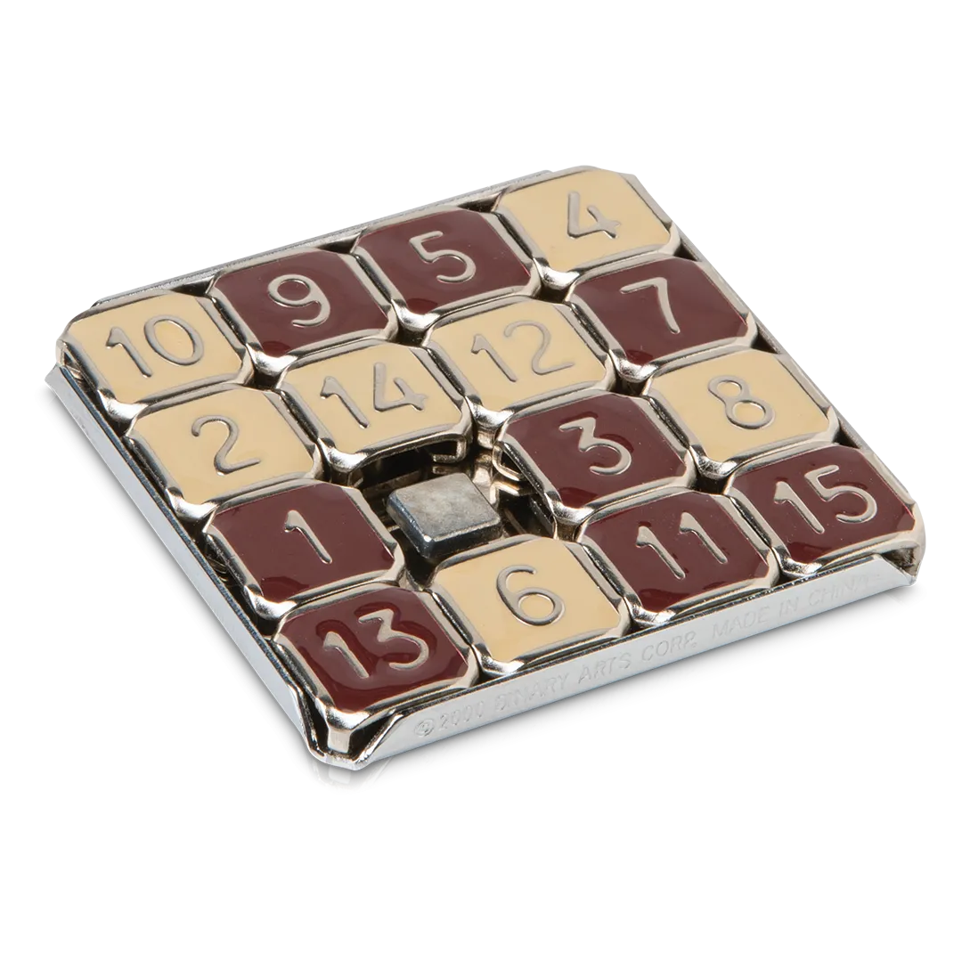 Metal Fifteen Pocket Puzzle