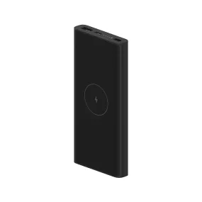 MI Lithium Ion Xiaomi Wireless Power Bank 10000mAh | 22.5W Fast Charging (USB-A) | 10W Wireless Charging | Two-Way Fast Charging | Fast Charging USB C Input Port -Black