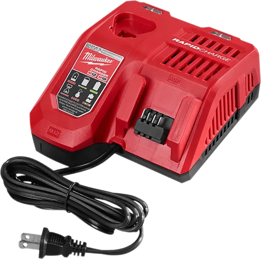 Milwaukee 48-59-1200 M18 Redlithium High Output Hd12.0 Battery Pack w/ Rapid Charger