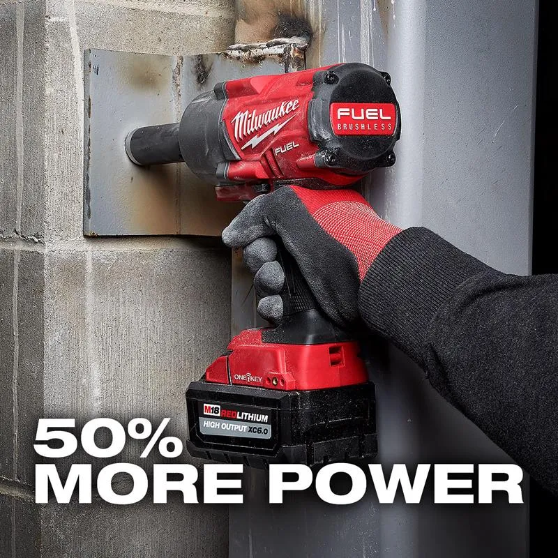 Milwaukee M18 RedLithium XC 6 Ah Lithium-Ion High Output Battery 1 pc