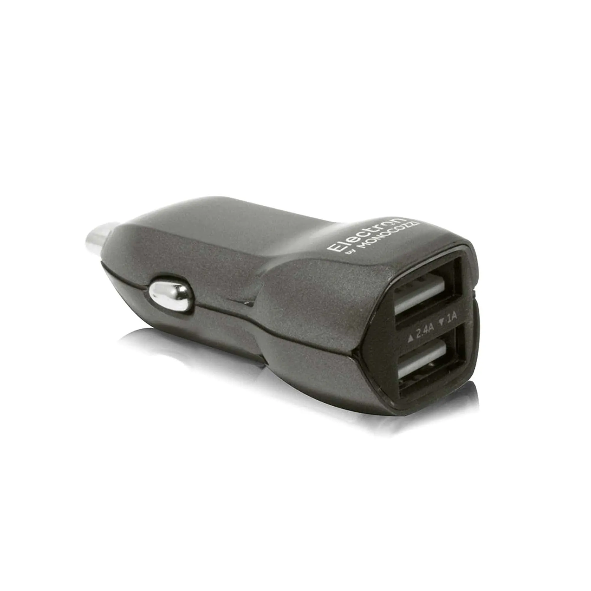 Monocozzi Automotive ORE 3.4A Dual USB Car Charger - Charcoal (Barcode: 4897021599950 )