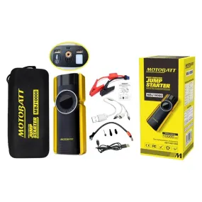 MotoBatt Lithium Jump Starter 10000   Air Compressor