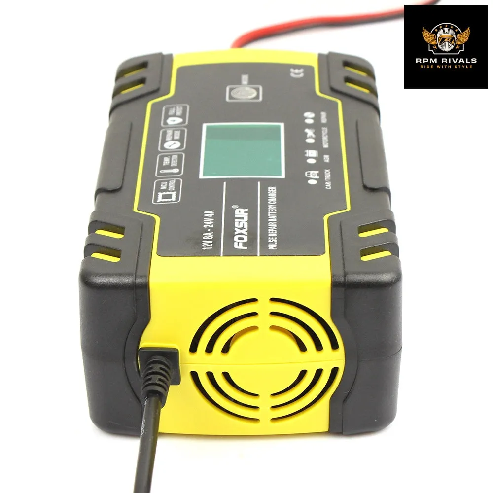 Motorcycle battery charger