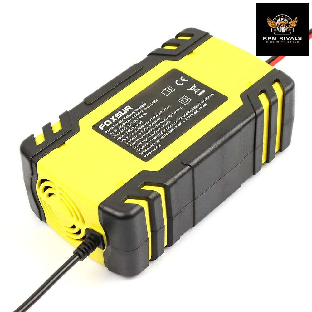 Motorcycle battery charger