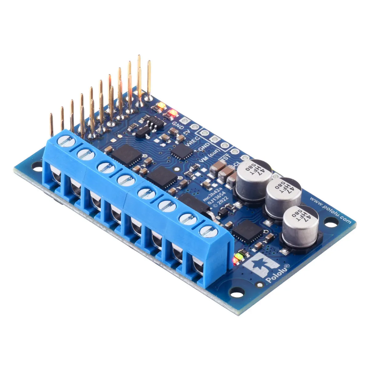 Motoron M3H256 Triple Motor Controller Kit for Raspberry Pi