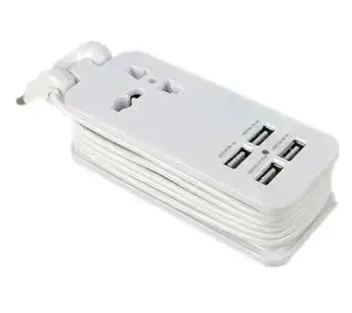 Multi-port Four-in-One USB Mobile Fast charging Port Power Strip Extension