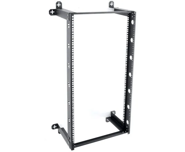 Network Rack, V-Line 12in Deep Open Frame Wall Mount