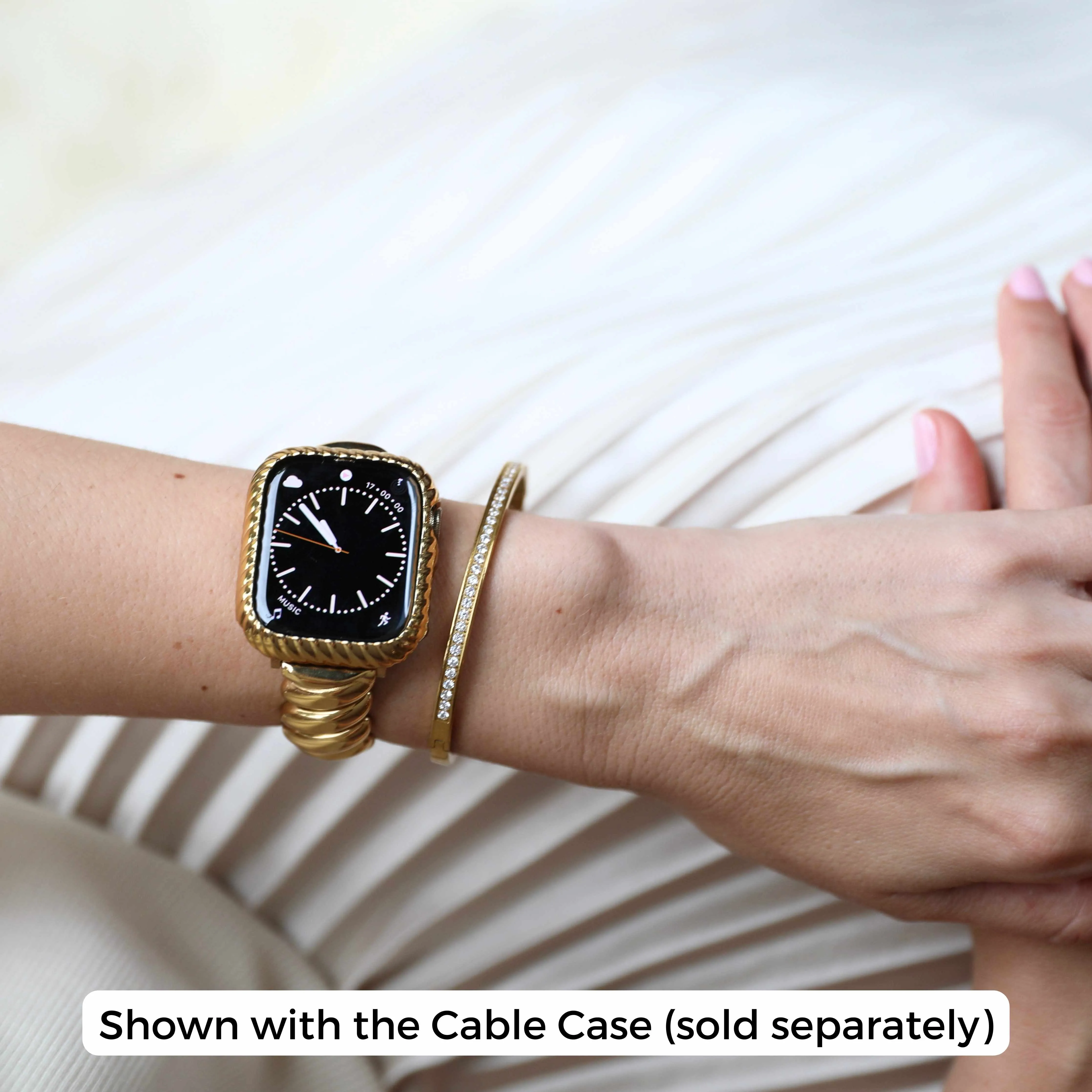 NEW! Cable Twist Stainless Steel Band for the Apple Watch