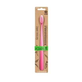 NFco Bio Toothbrush Single Neon Assorted 25g