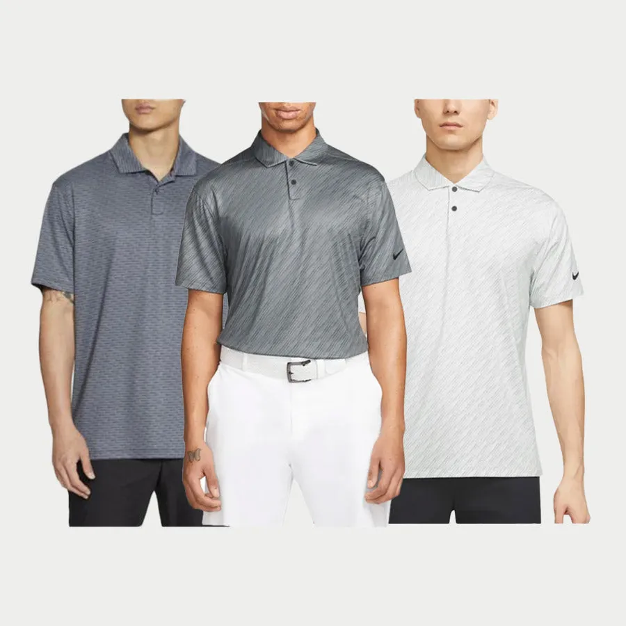 Nike Men's Dri-FIT Vapor Striped Golf Polo Shirt