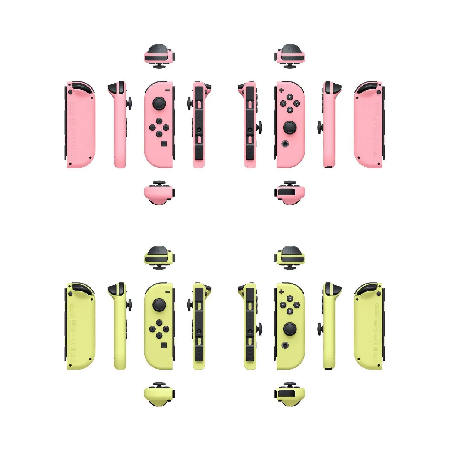 Nintendo Switch Official Joy-Con Controllers (Pastel Pink / Pastel Yellow)