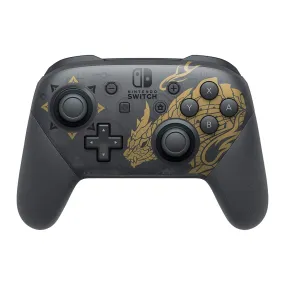 Nintendo Switch Pro Controller Monster Hunter Rise Edition