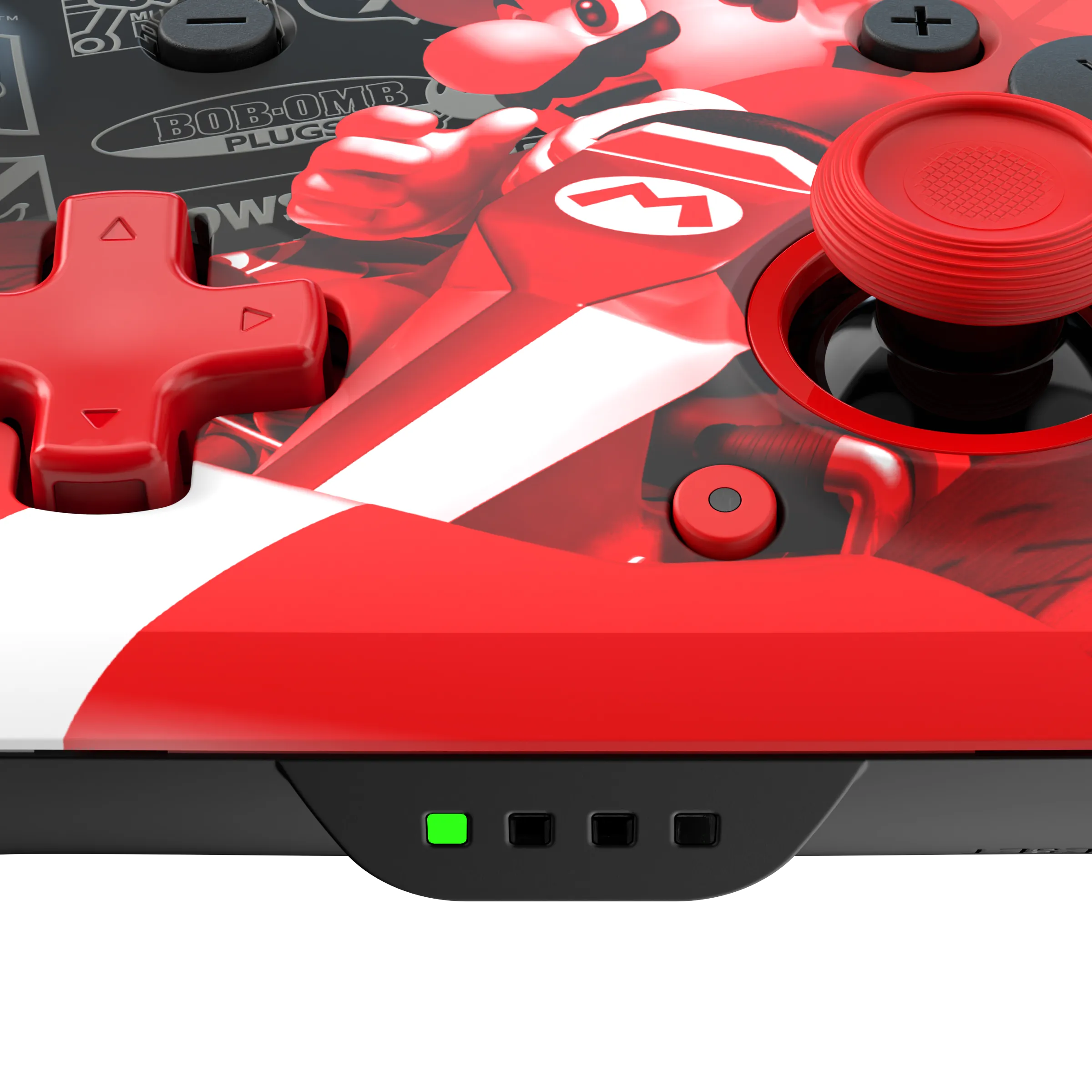 Nintendo Switch REMATCH GLOW Wireless Controller: Grand Prix Mario