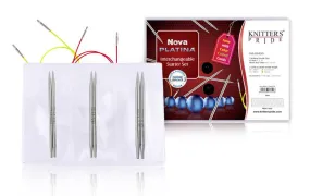 Nova Platina Interchangeable Starter Knitting Needle Set