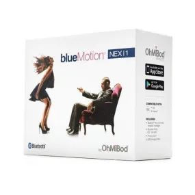 OhMiBod - Blue Motion Nex 1 2nd Generation App Controller Massager (Blue)