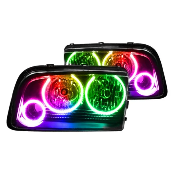 Oracle LED Headlight Halo Rings Dodge Charger (2005-2010) Multicolored