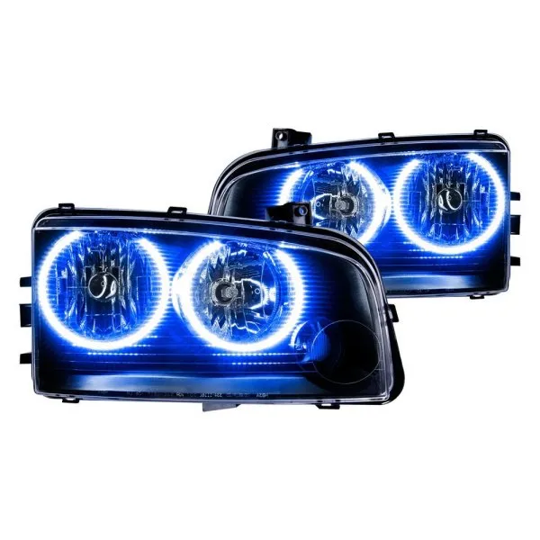 Oracle LED Headlight Halo Rings Dodge Charger (2005-2010) Multicolored