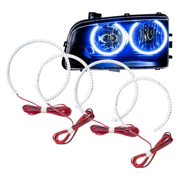 Oracle LED Headlight Halo Rings Dodge Charger (2005-2010) Multicolored