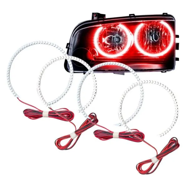 Oracle LED Headlight Halo Rings Dodge Charger (2005-2010) Multicolored