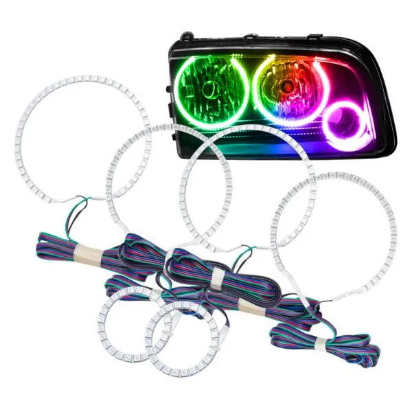 Oracle LED Headlight Halo Rings Dodge Charger (2005-2010) Multicolored