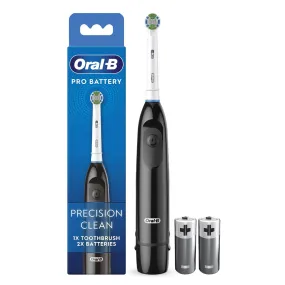 Oral-B Pro Battery Toothbrush With 2 Batteries - Black (N)