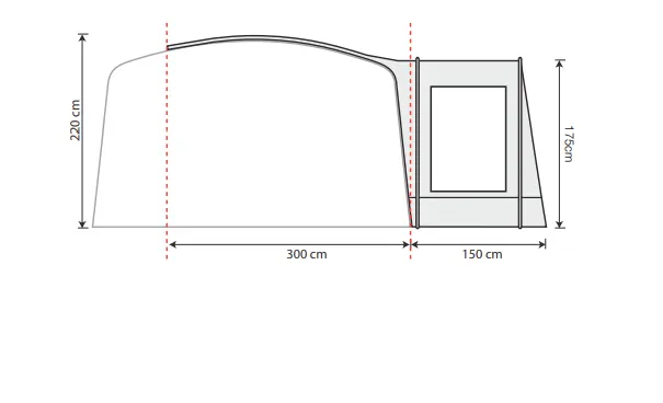 Outdoor Revolution Airedale Side Porch Awning