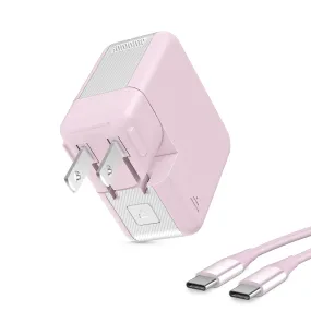 Phone & Laptop Charger with 6ft USB-C to USB-C Power Delivery Cable - Blush