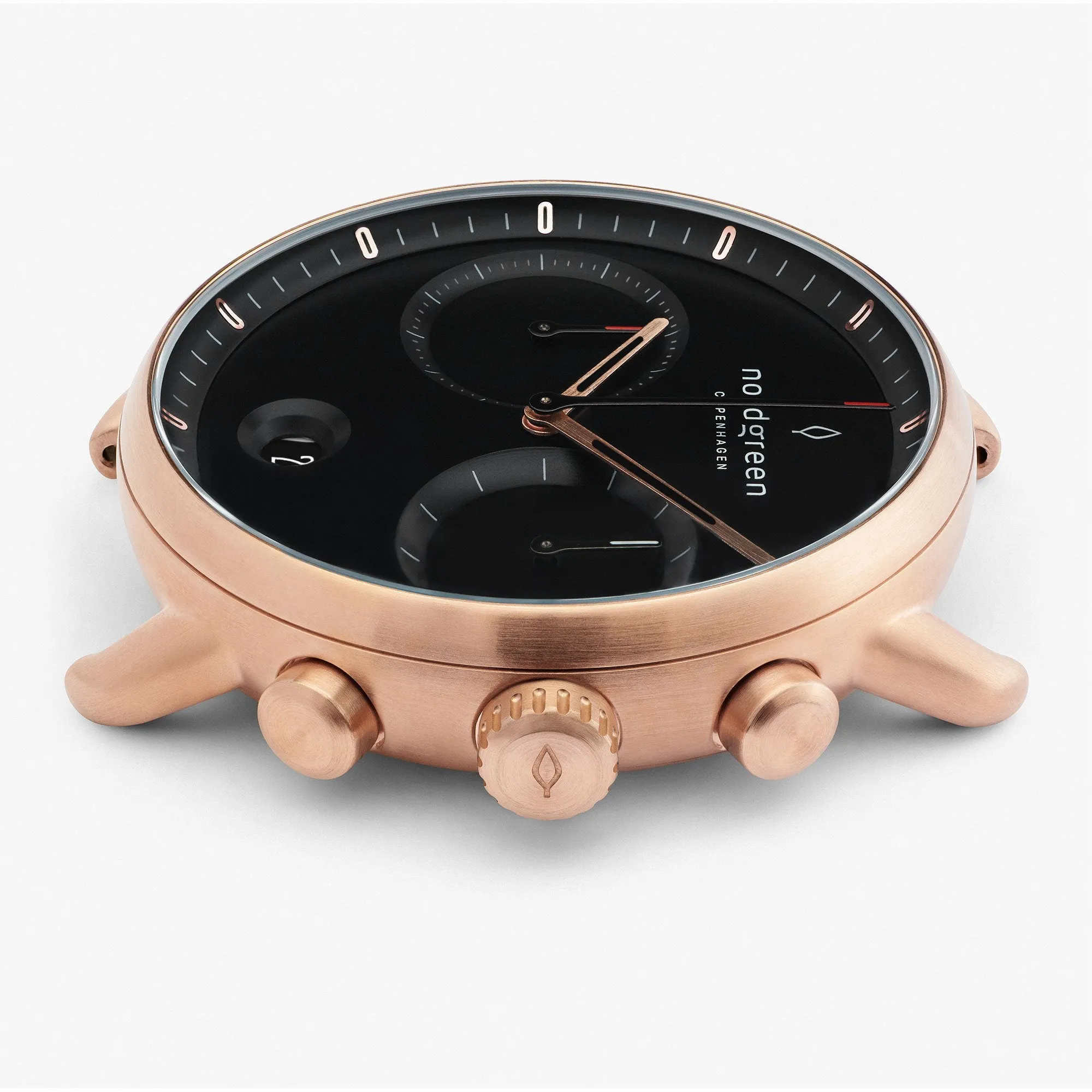 Pioneer | Black Dial - Brown Leather