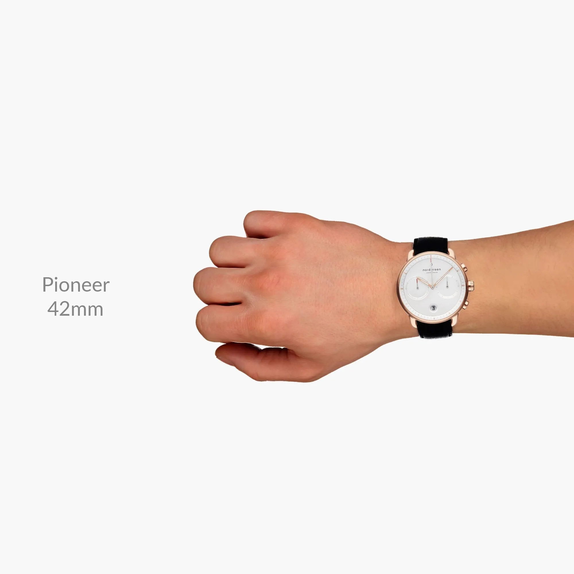 Pioneer | Black Dial - Brown Leather