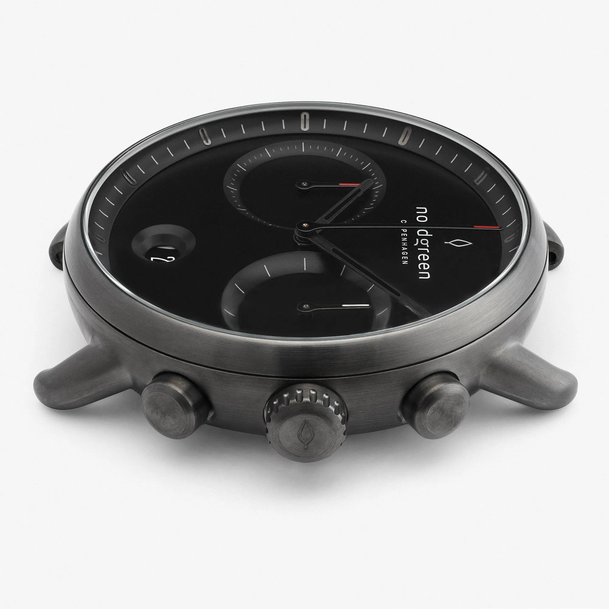 Pioneer | Black Dial - Brown Leather