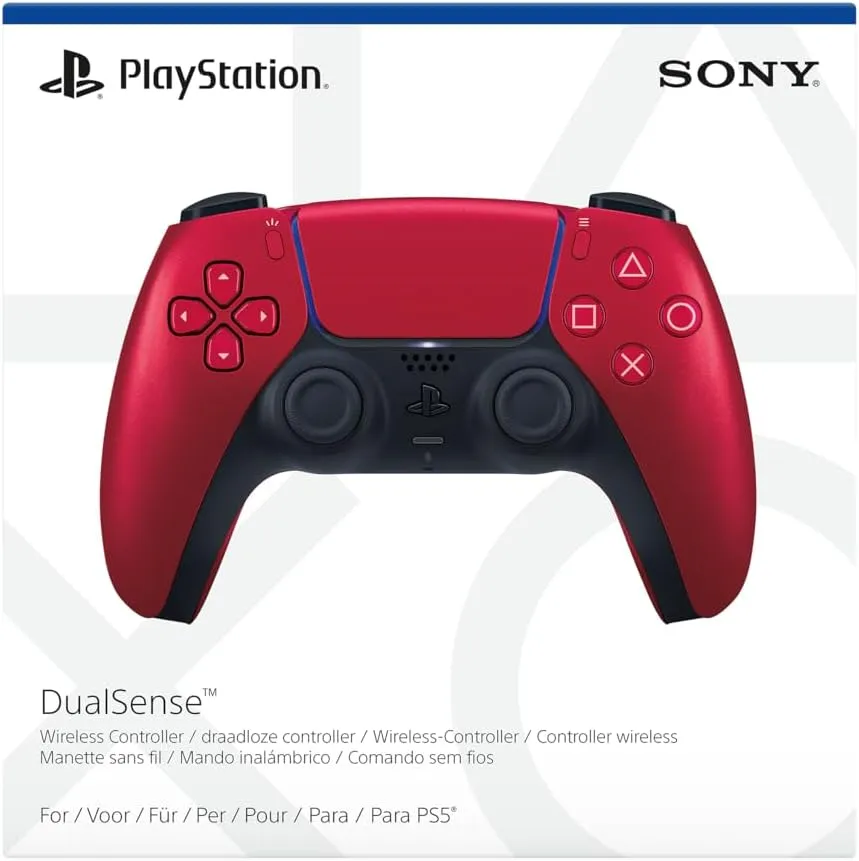 Playstation 5 Dualsense Wireless Controller - Volcanic Red (Sony PlayStation 5)