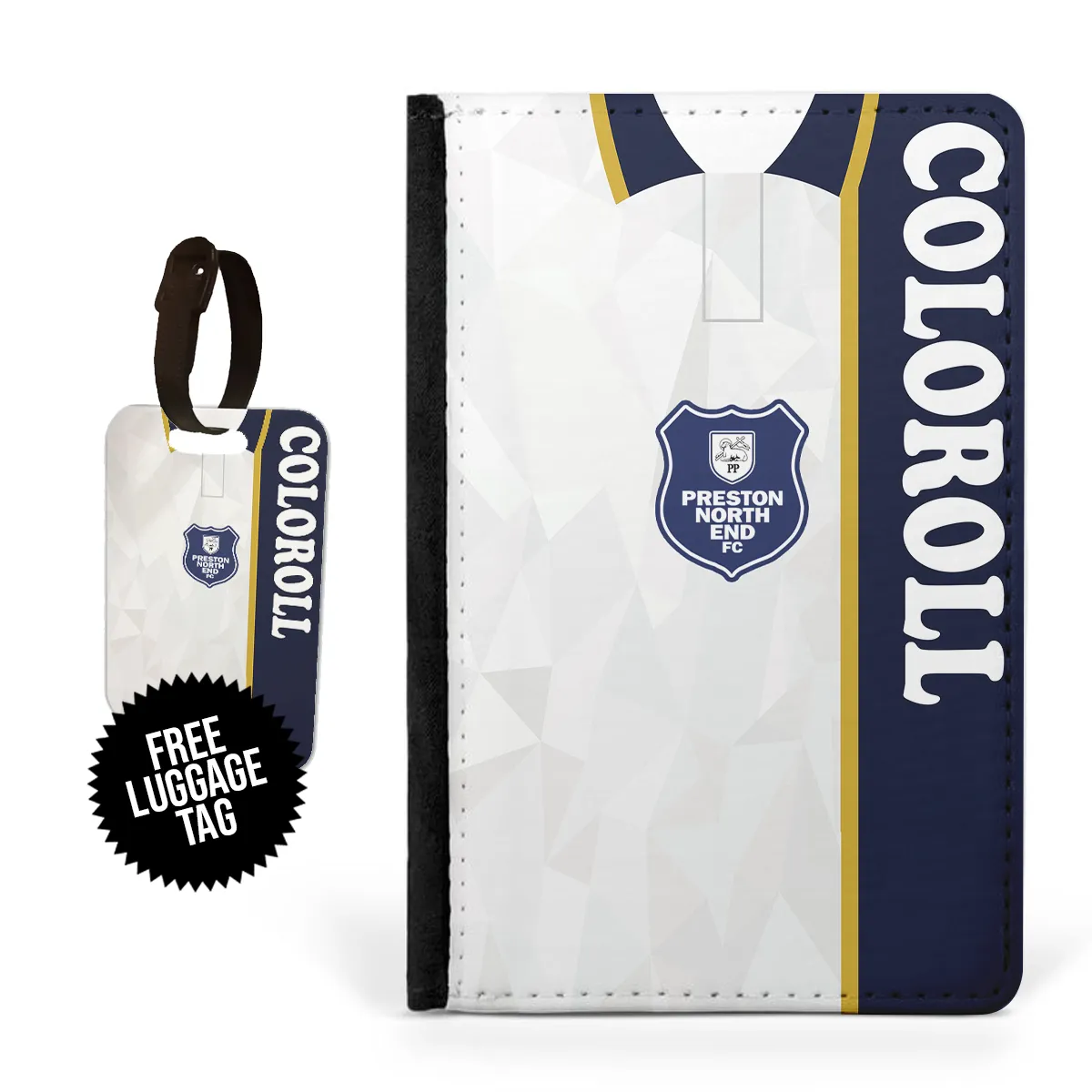 Preston North End 1995 Home Passport Case