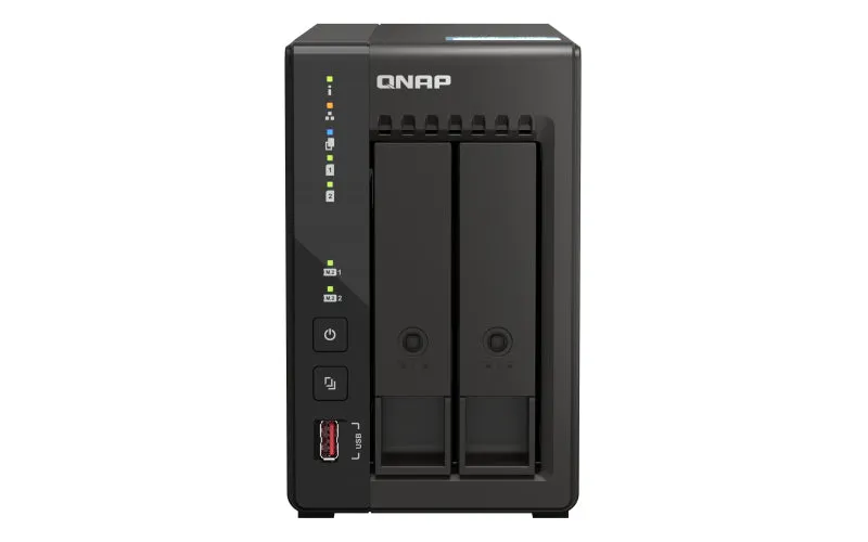 Qnap Ts-253E Nas-Server 2 Schächte Intel Celeron J6412 2,6Ghz Sata 6Gb/S