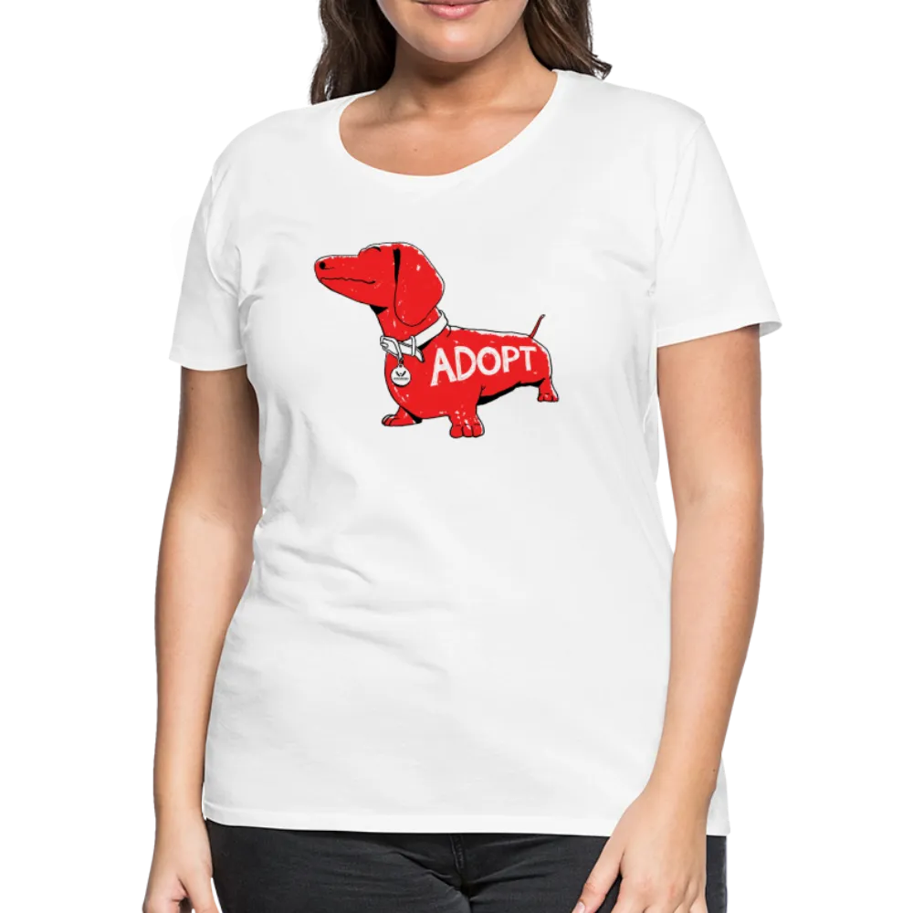 "Big Red Dog" Contoured Premium T-Shirt