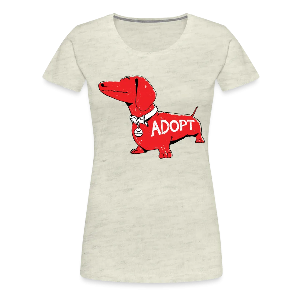 "Big Red Dog" Contoured Premium T-Shirt