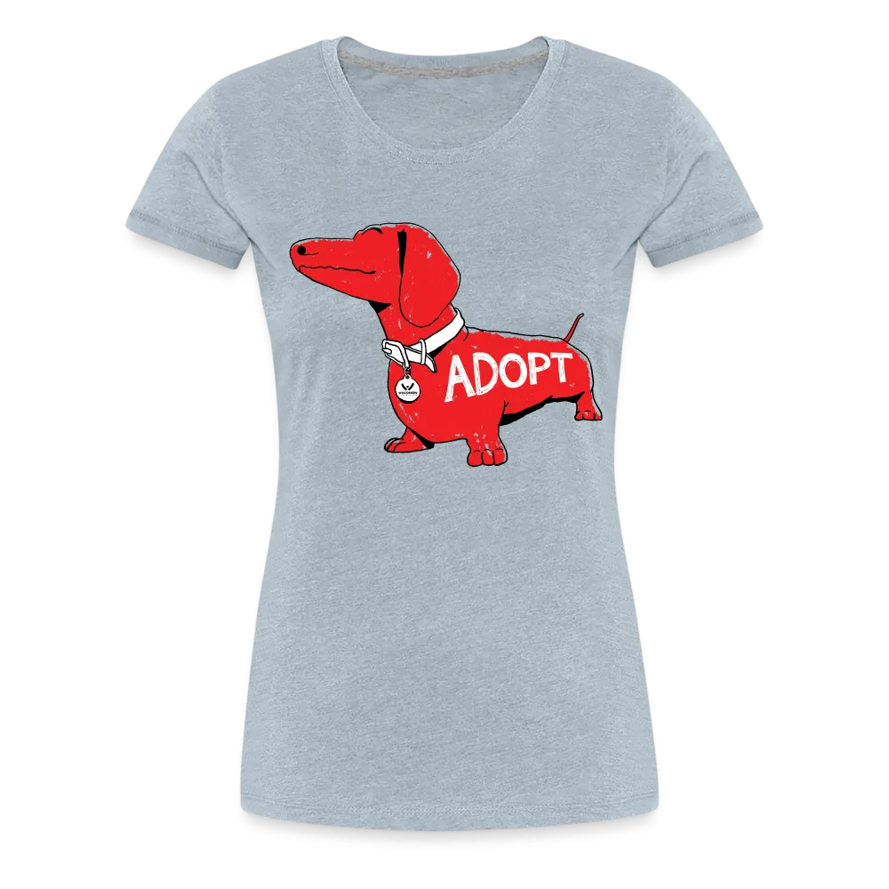 "Big Red Dog" Contoured Premium T-Shirt