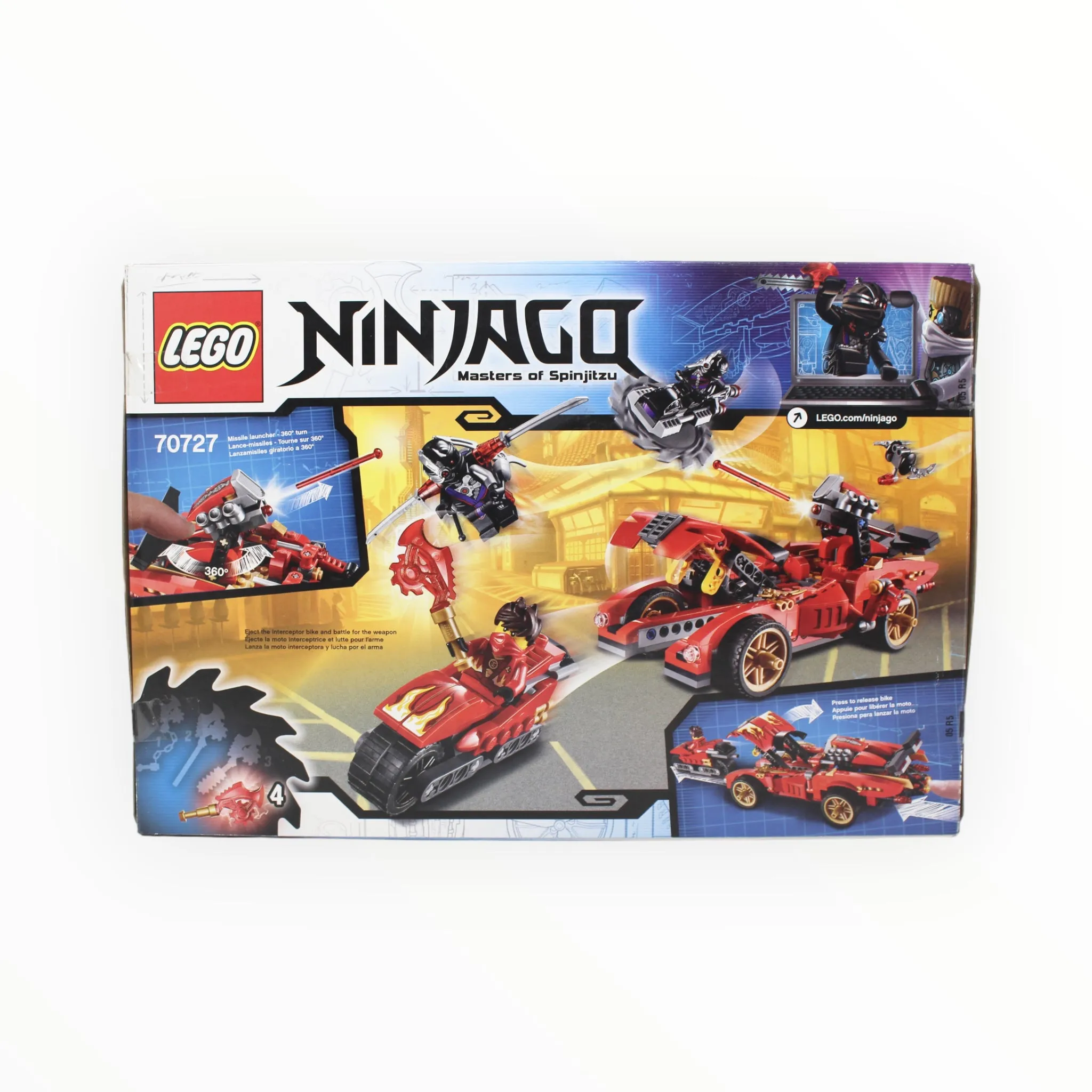 Retired Set 70727 Ninjago X-1 Ninja Charger