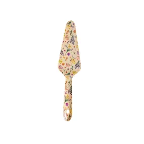 Rice DK Melamine Cake Server with Wild Flower Print