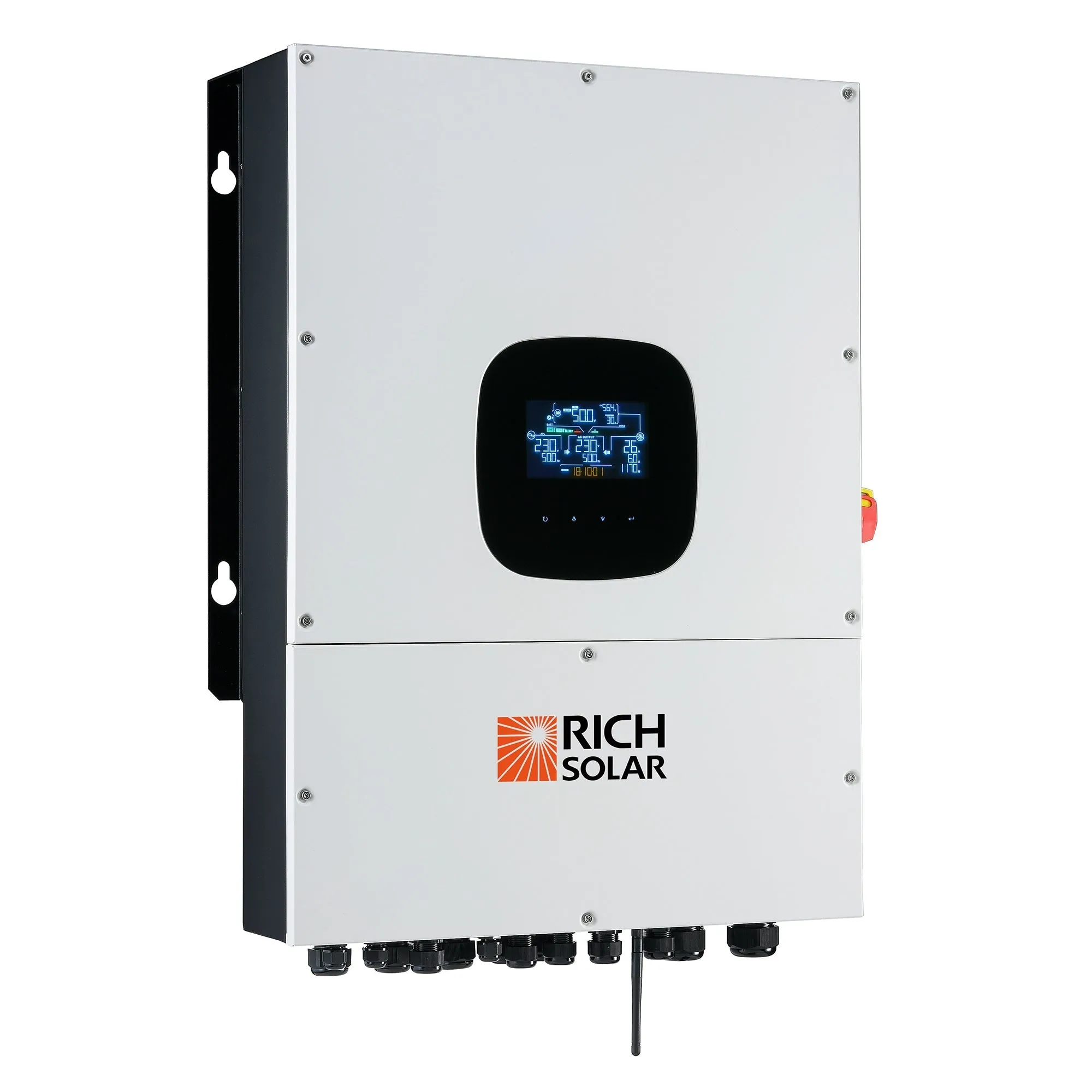 RICH SOLAR NOVA 12K PV Hybrid Inverter | All-In-One Solar Inverter | 12000W PV Input | 10000W Output | 48V 120/240V Split Phase PRE-ORDER