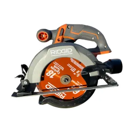 RIDGID 18V Cordless 6 1/2 in. Circular Saw (Tool Only) - Factory Reconditioned