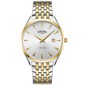 Rotary Ultra Slim Men's White Watch GB08011/02